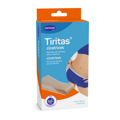 7581678 Tiritas Penso Recortável Cicatrices 4x30cm | Suaviza Cicatrizes com FPS 50+