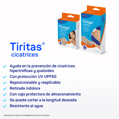 Tiritas Penso Recortável Cicatrices 4x30cm | Farmácia d'Arrábida