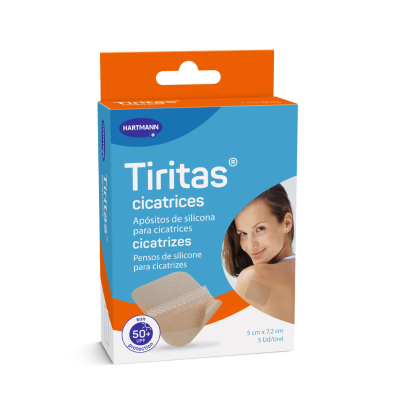 7581660 Tiritas Penso Cicatrices 5x7,2cm | Suaviza Cicatrizes com FPS 50+