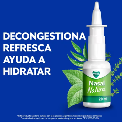 Vicks Natura Spray Nasal 20ml| Farmácia d'Arrábida