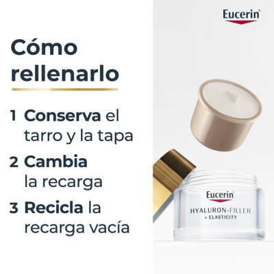 Eucerin Hyaluron-Filler Elasticity Creme de Noite Recarga 50ml | Farmácia d'Arrábida