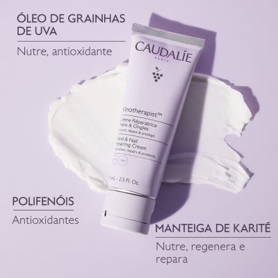 Caudalie Vinotherapist Creme Mãos e Unhas 75ml | Farmácia d'Arrábida