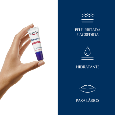 Eucerin Aquaphor Regenerador Labial 10ml  | Farmácia d'Arrábida