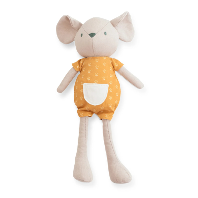 Saro Rato de Trapo Pepper "Spring Cottage" | Suave para Crianças