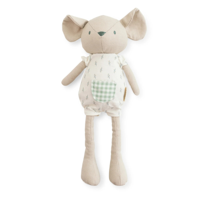 8424568315925 Saro Rato de Trapo Ginger "Spring Cottage" | Suave para Crianças