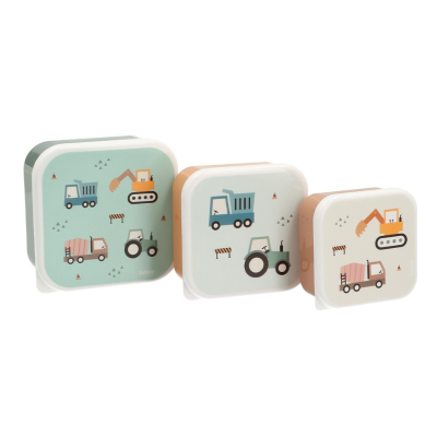 Tutete Lancheiras Camiões Conjunto 3 Caixas | Sem BPA