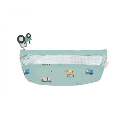 Tutete Bolsa Escova de Dentes Trucks Camiões | Malha Respirável e Fecho Fácil