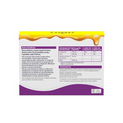 Zarbee’s Garganta & Imunidade Extra 24 Pastilhas | Farmácia d'Arrábida