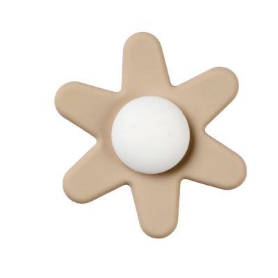 5414673874366 Nattou Spinner Silicone Flor Argila com Ventosa | Brinquedo Sensorial para Bebés