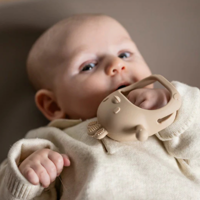 Nattou Mordedor em Luva Silicone Argila | Farmácia d'Arrábida