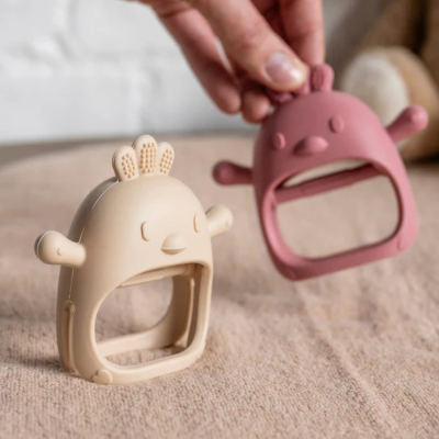 Nattou Mordedor em Luva Silicone Argila | Farmácia d'Arrábida