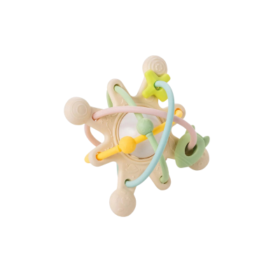 5414673875462 Nattou Galaxy Roca Silicone Cor Pastel | Mordedor e Roca para Bebé