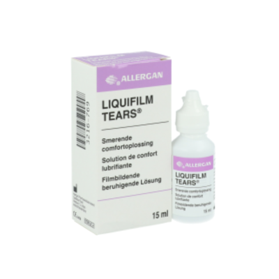Liquifilm Tears Solução Oftálmica 15ml | Alívio para Olhos Secos