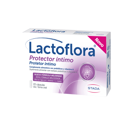 7545731 Lactoflora Protetor Íntimo 20 Cápsulas | Probióticos para Flora Vaginal Saudável