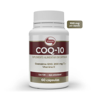 Vitafir Coenzima Q10 200mg 60 cápsulas | Energia & Coração
