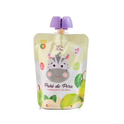 5600119844042 Papinhas da Xica Puré de Pera Biológico +6Meses 90g | Sem Açúcares Adicionados
