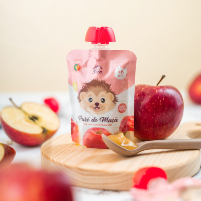 Papinhas da Xica Puré de Maçã Biológico +6Meses 90g | Farmácia d'Arrábida