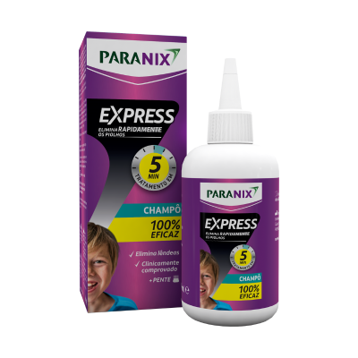 Paranix Express Champô 200ml | Elimina Piolhos em 5 Min