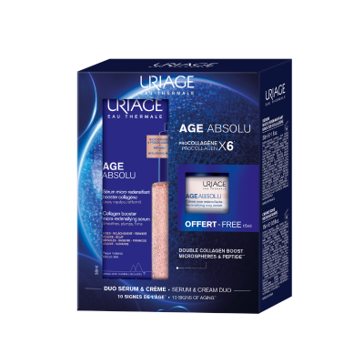 7529248 Uriage Age Absolu Coffret | Sérum 30 ml + Creme 15 ml