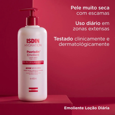 Isdin Psorisdin Emoliente Loção Diária 500ml | Farmácia d'Arrábida