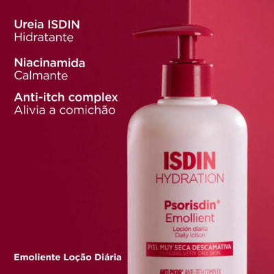 Isdin Psorisdin Emoliente Loção Diária 500ml | Farmácia d'Arrábida