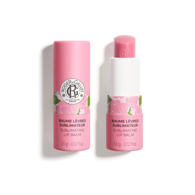7491696 Roger & Gallet Bálsamo Labial Rose 3,5g | Nutre e Suaviza os Lábios Secos