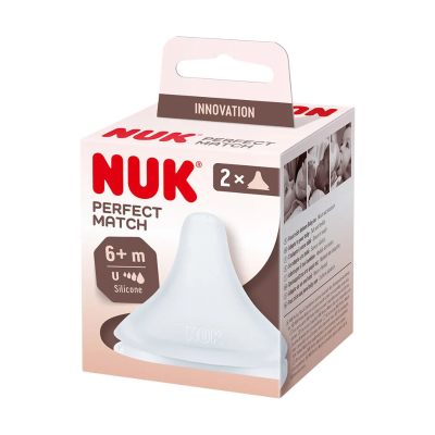 NUK Perfect Match Tetinas Silicone +6Meses | Farmácia d'Arrábida