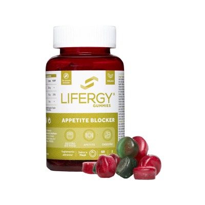 Lifergy Gummies Appetite Blocker Gomas x60