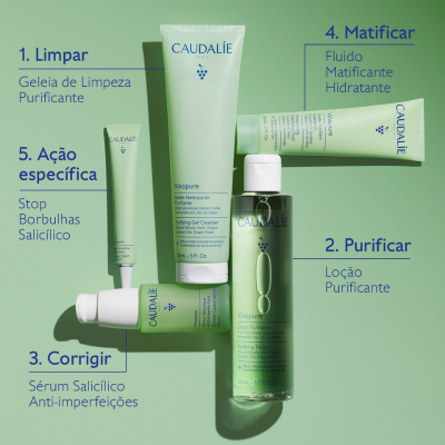 Caudalie Vinopure Fluido Matificante 60ml | Farmácia d'Arrábida