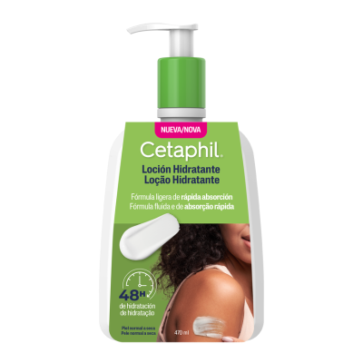 Cetaphil Loção Hidratante 470ml | 48h Pele Sensível & Seca