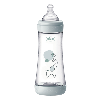 7541557 Chicco Biberão Perfect 5 300ml Neutro | Fluxo Rápido +4M