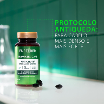 René Furterer Triphasic Caps Antiqueda 90 Cápsulas | Farmácia d'Arrábida