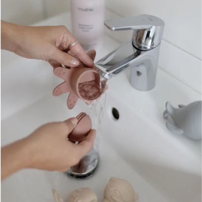 Mushie Conjunto 4 Brinquedos Banho Vida Marinha | Farmácia d'Arrábida