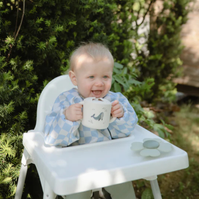 Mushie Copo Snacks Anti-Derrame Baleias 6+ M | Farmácia d'Arrábida