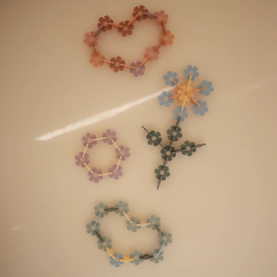 Mushie Jogo Construção Hex Connect 100 Peças +5A | Farmácia d'Arrábida