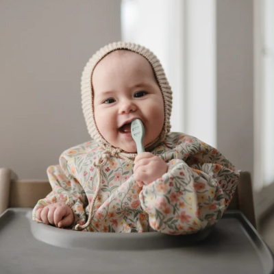 Mushie Colheres Primeira Papa Cor Natural/Shifting Sand | Farmácia d'Arrábida