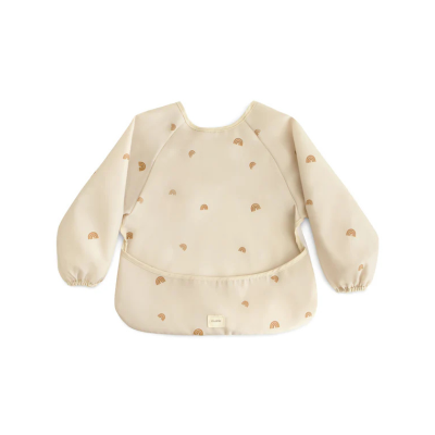 1002287 Mushie Babete Manga Comprida Rainbows 6-24M | Padrão Arco-íris