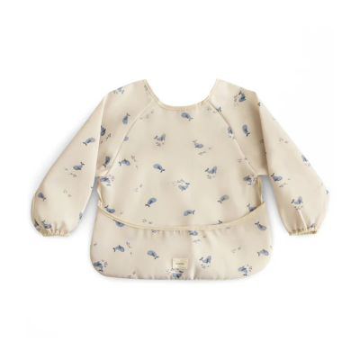 0840355801934 Mushie Babete Manga Comprida Whales 6-24 Meses