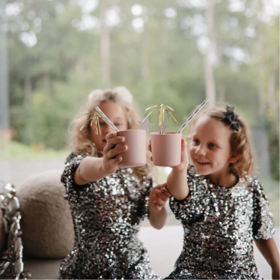 Mushie Copos para Refeições 225ml 6+ Meses Cor Blush | Farmácia d'Arrábida