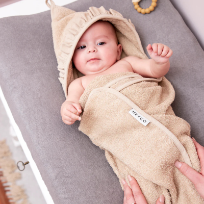 Meyco Baby Toalha de Banho 80x80cm Sand | Farmácia d'Arrábida