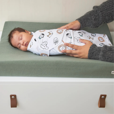 Meyco Baby Swaddle TOG 1.0 0-3m 20-24°C Padrão Animal | Farmácia d'Arrábida
