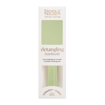 Tangle Teezer Detangler Matte Cor Olive Green | Escova Desembaraçante Cabelo Molhado e Seco