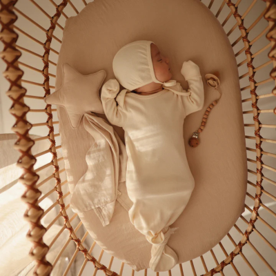 Mushie Doudou Star Fall Yellow 30x50cm | Farmácia d'Arrábida