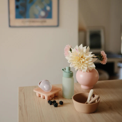 Mushie 2 Garrafas Reutilizáveis Puré 150ml 6+ Cor Camb Blue | Farmácia d'Arrábida