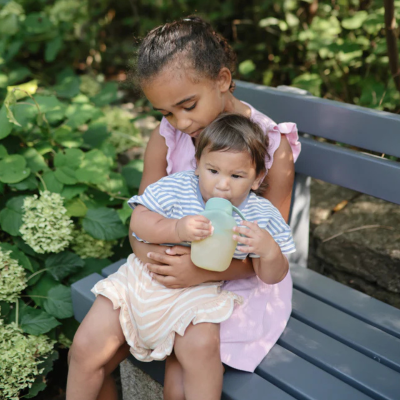 Mushie 2 Garrafas Reutilizáveis Puré 150ml 6+ Cor Camb Blue | Farmácia d'Arrábida