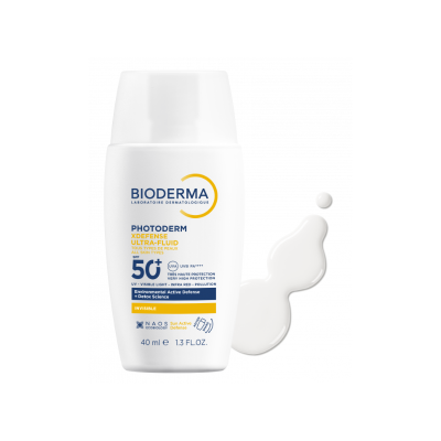Bioderma Photoderm X-DEFENSE Ultra Fluido SPF50+ sem Cor 40ml | Protetor Solar Rosto