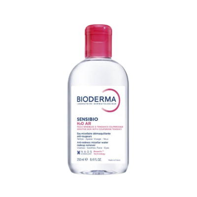 7563700 Bioderma Sensibio H2O AR 250ml | Água Micelar Anti-Vermelhidão Pele Sensível