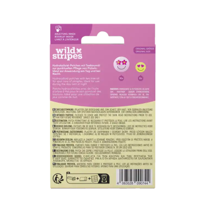 Wild Stripes Pimple Patches Smile 24 Pensos  | Farmácia d'Arrábida