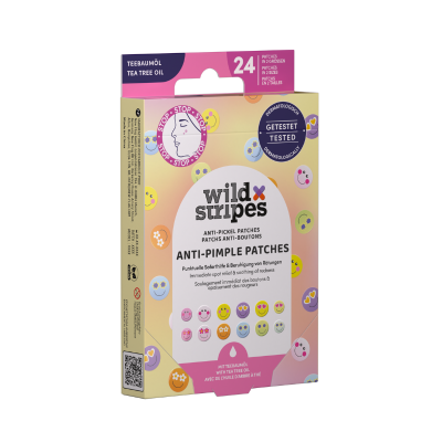 7587824 Wild Stripes Pimple Patches Smile | 24 Pensos Anti-Borbulhas