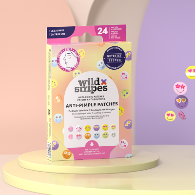 Wild Stripes Pimple Patches Smile 24 Pensos  | Farmácia d'Arrábida